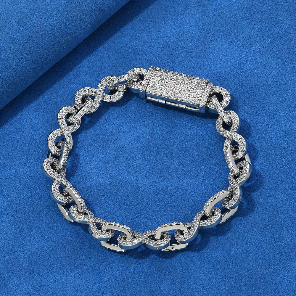 Chaîne Infinity 6 mm — Argenté