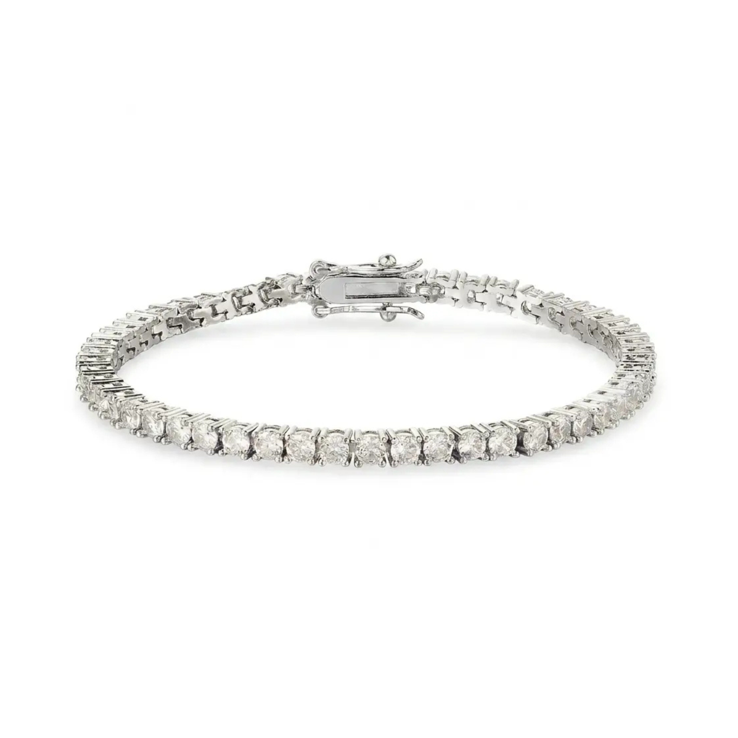 Bracelet Tennis Ice — Argenté