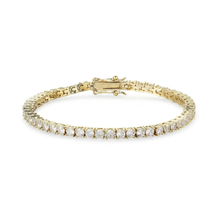 Bracelet Tennis Ice — Doré