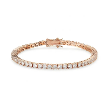 Bracelet Tennis Ice — Or Rose