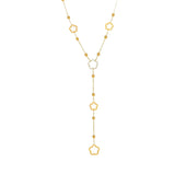 Collier Fleur — Doré