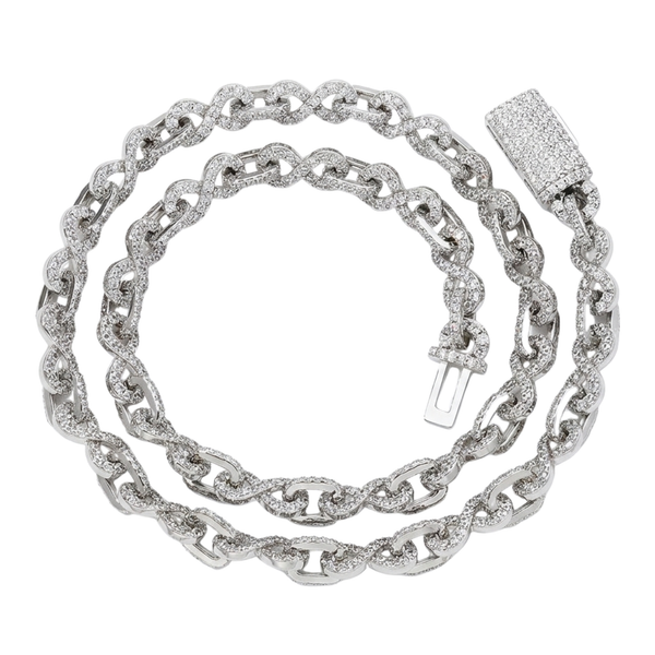 Chaîne Infinity 6 mm — Argenté