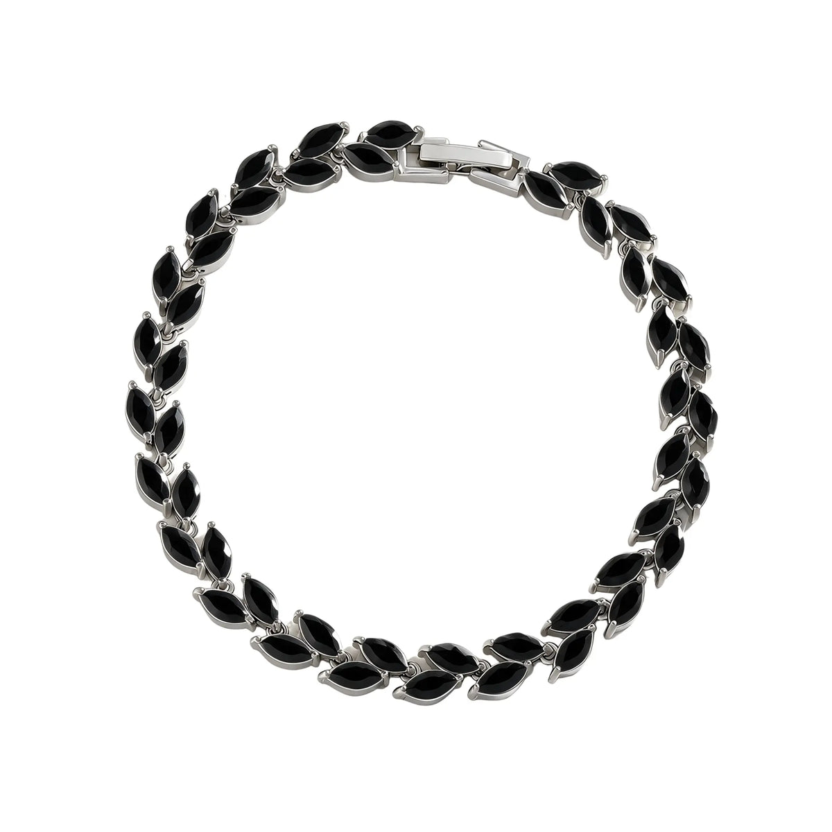Jonc Petal Iced — Noir Just Shine