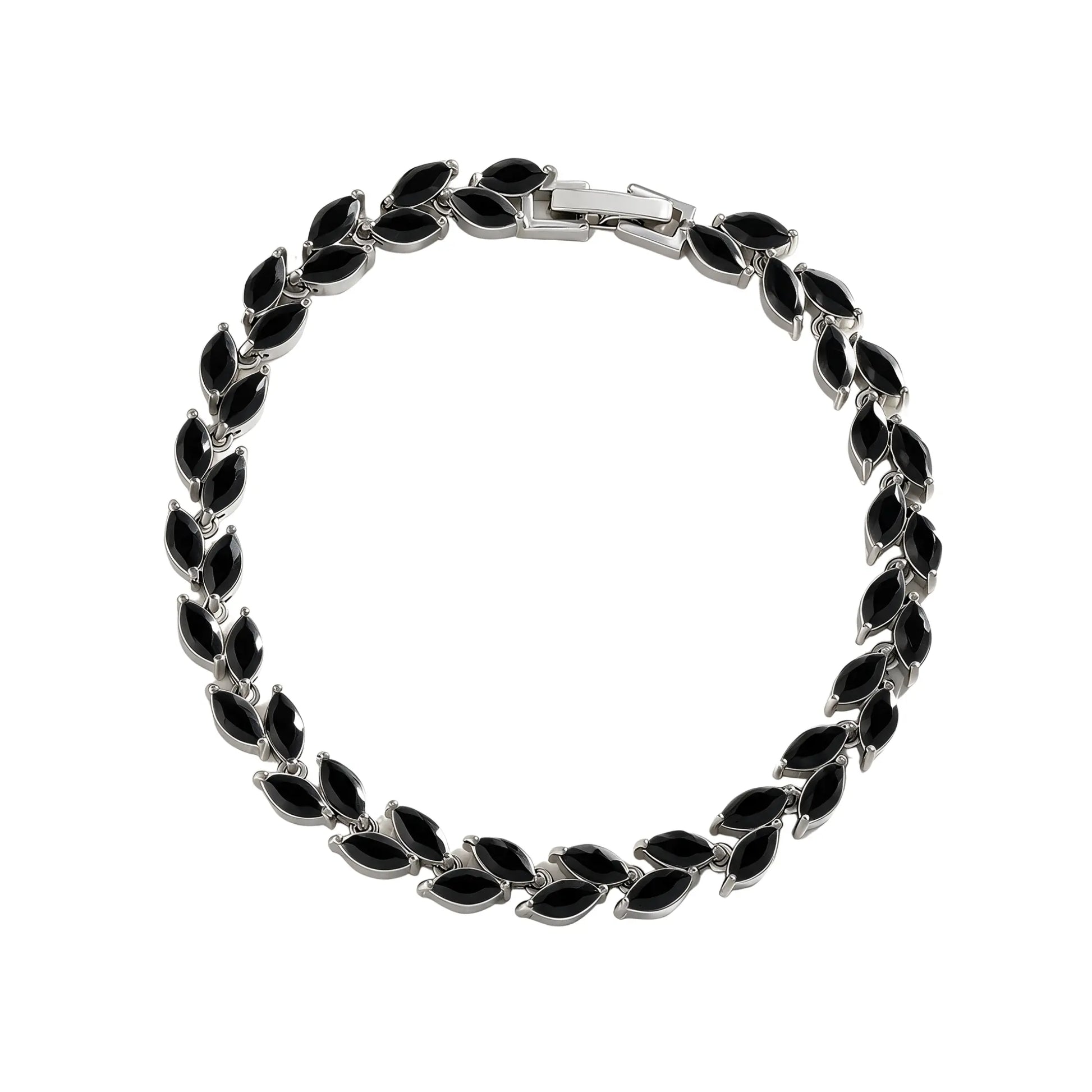 Jonc Petal Iced — Noir Just Shine