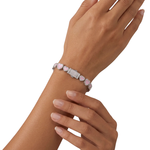 Bracelet Sweet Heart — Argenté