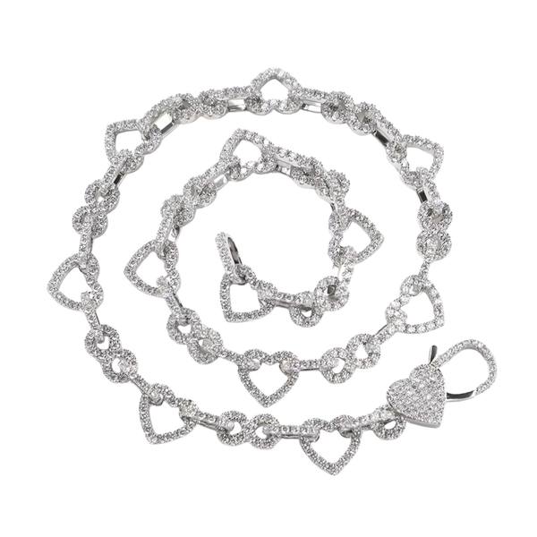 Collier Ice Heart — Argenté