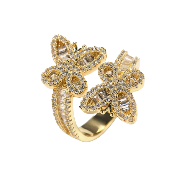 Bague Butterfly — Doré
