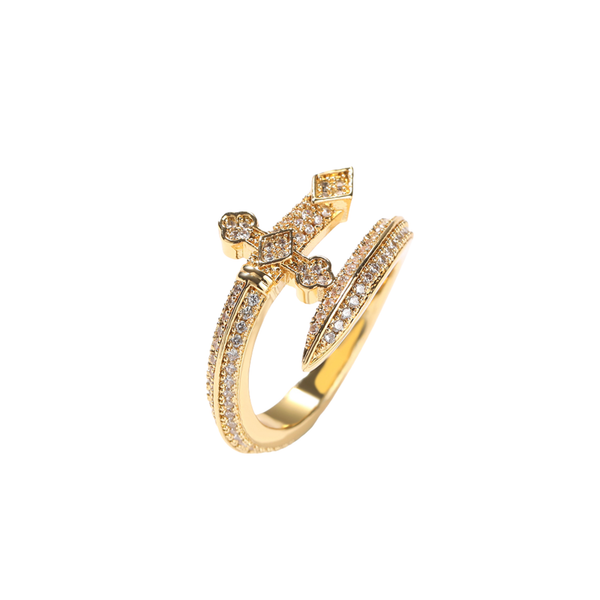 Bague Blade — Doré