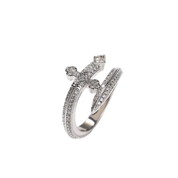 Bague Blade — Argenté