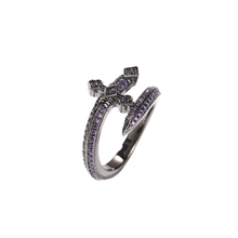 Bague Blade — Noir
