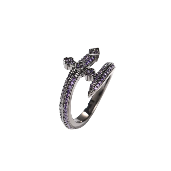 Bague Blade — Noir