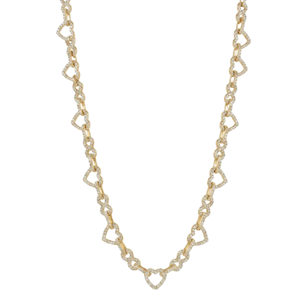 Collier Ice Heart — Doré