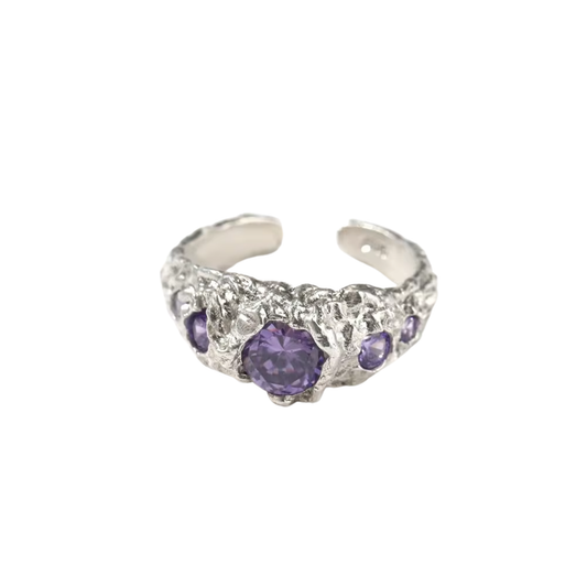 Bague Amethyst 925