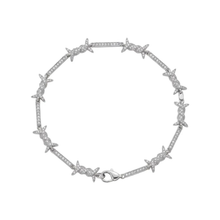 Bracelet Barbwire — Argenté