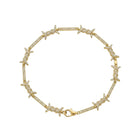 Bracelet Barbwire — Doré