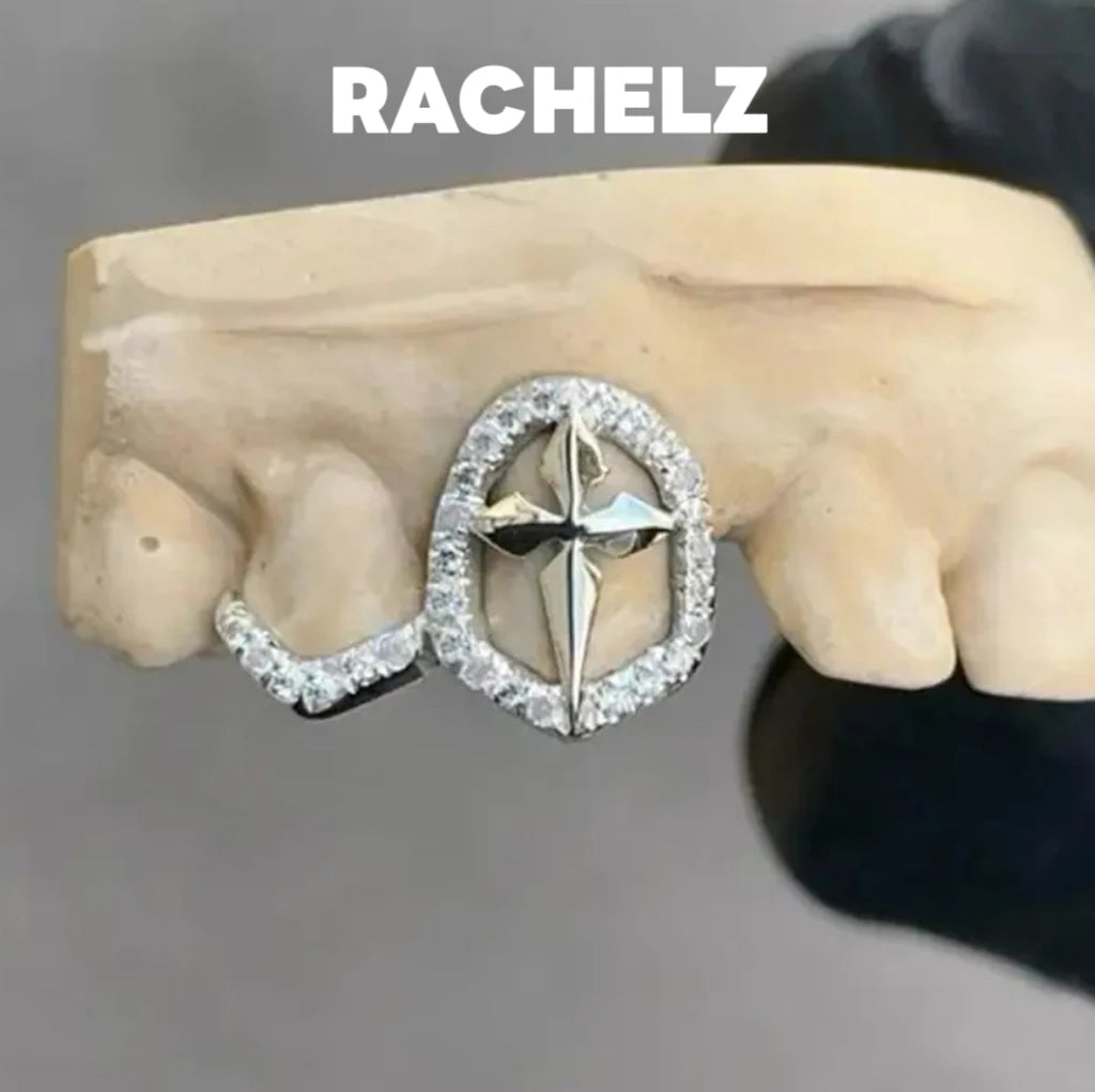 Grillz Cross Iced — Doré