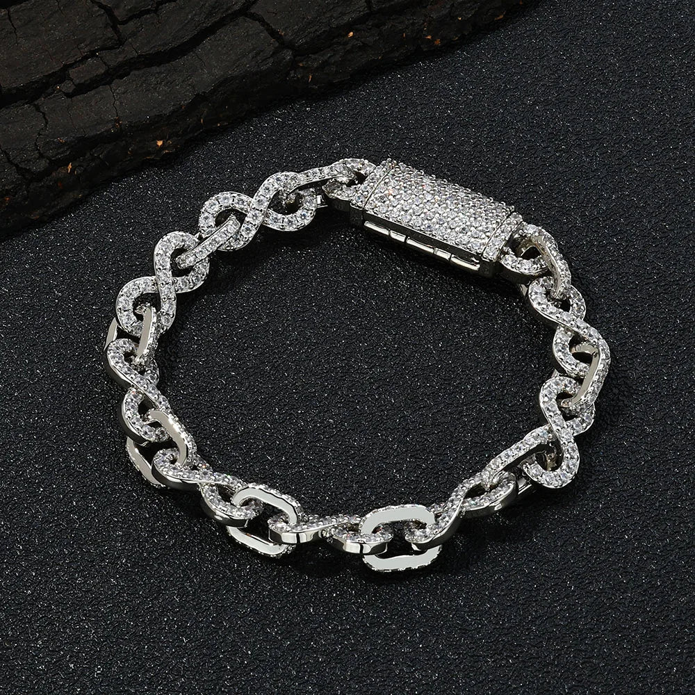 Chaîne Infinity 6 mm — Argenté