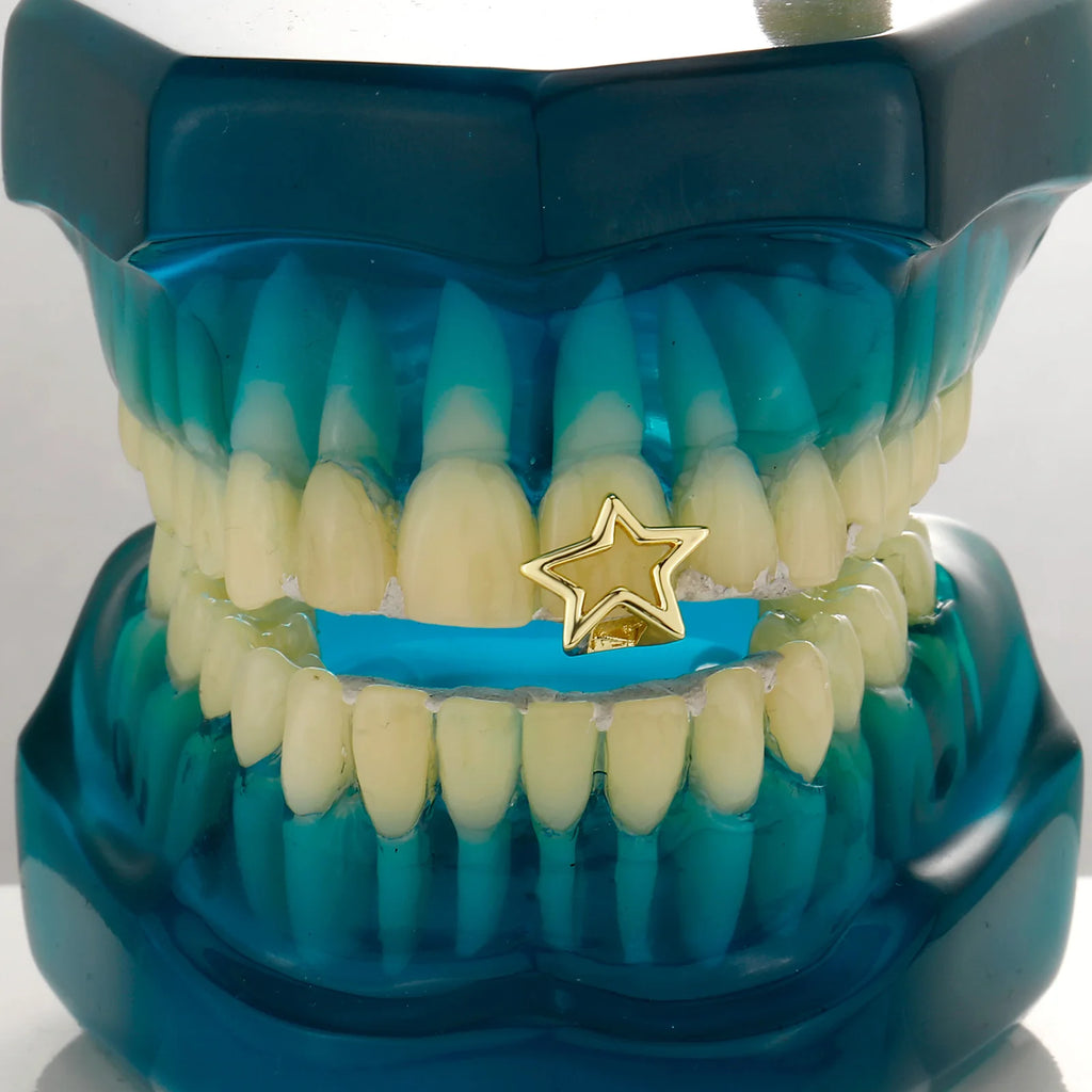 Grillz Star Set — 4 pièces — Doré