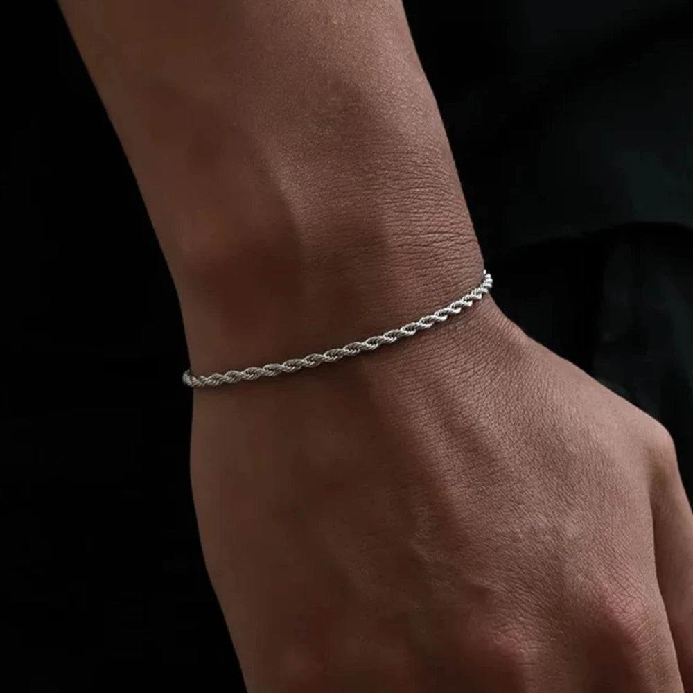 Bracelet Cuban Prong 14 mm — Doré Ice