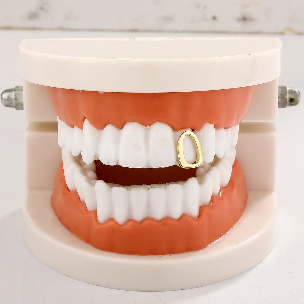 Grillz Solo Hollow — Argenté
