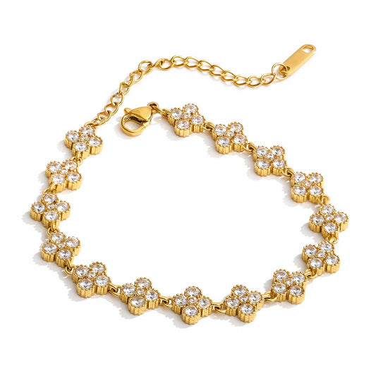 Bracelet Icon Link — Doré