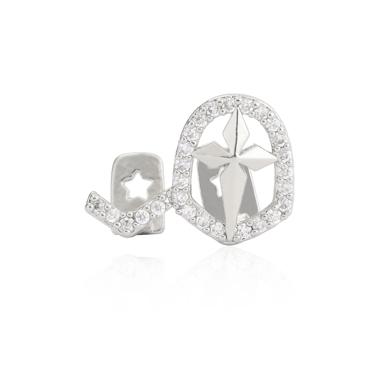Grillz Cross Iced — Doré