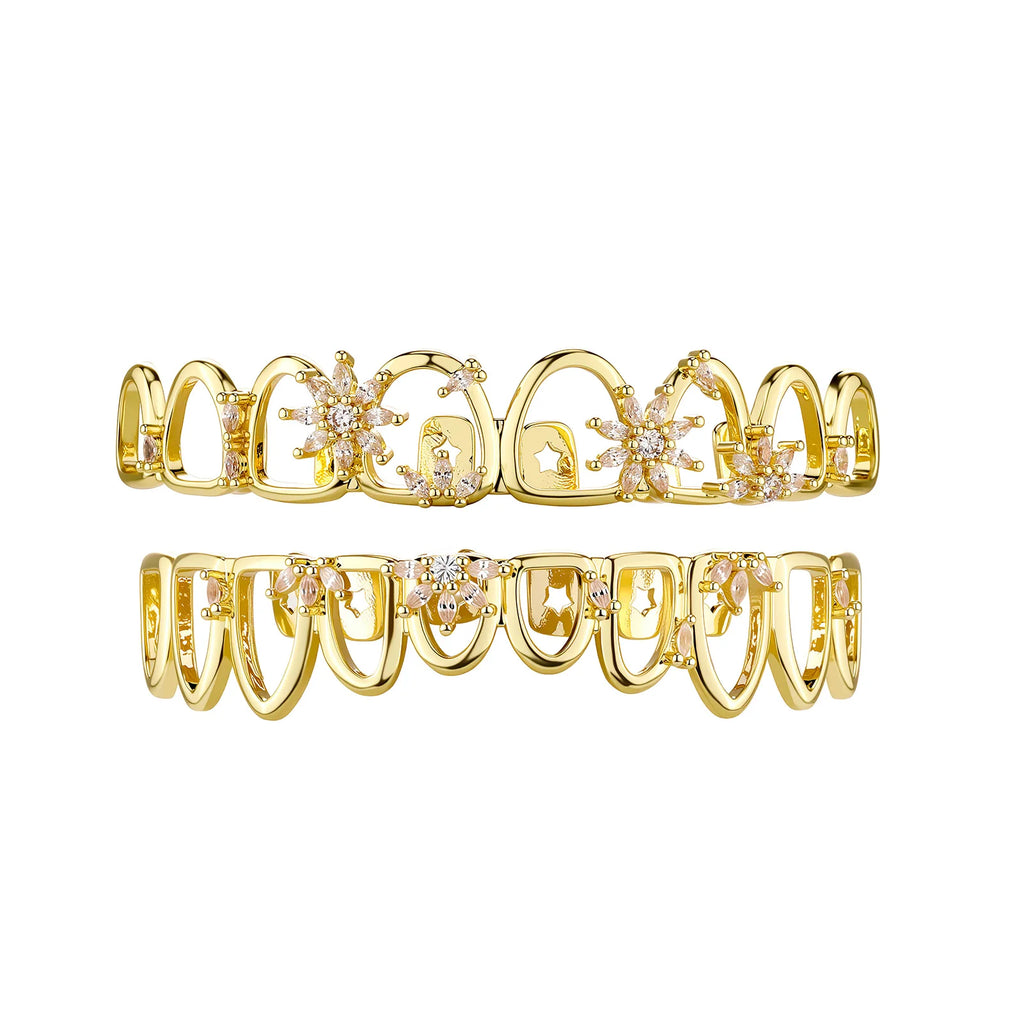 Grillz Lucky Flower — Set 8 dents