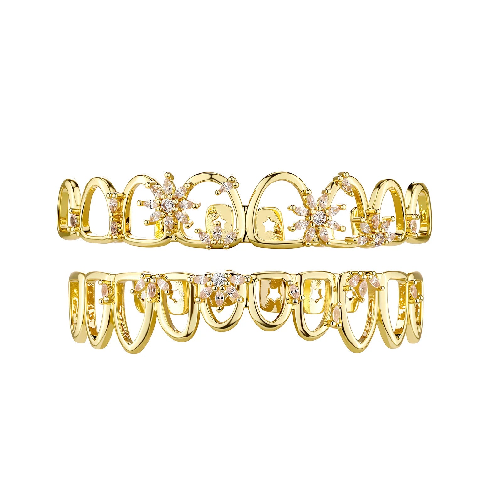 Grillz Lucky Flower — Set 8 dents