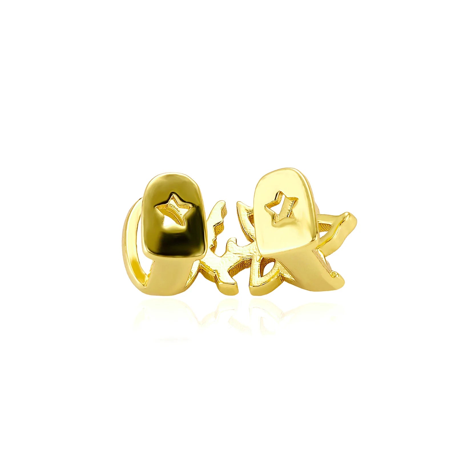 Grillz Flower Gloss — Argenté