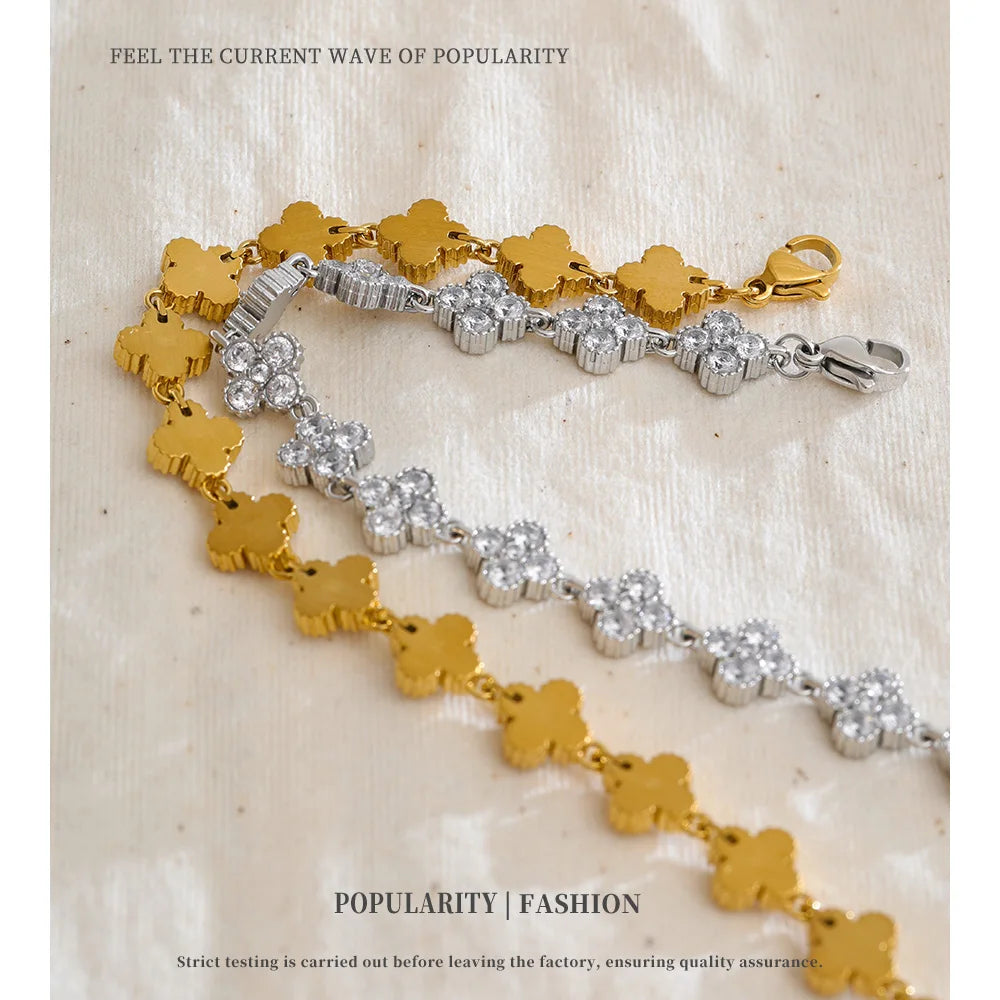 Bracelet Icon Link — Doré
