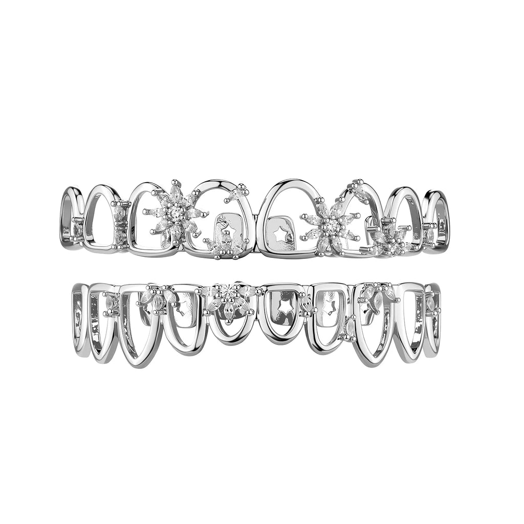 Grillz Lucky Flower — Set 8 dents