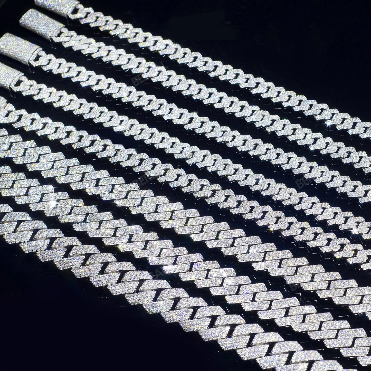 Chaîne Miami 20 mm — Bicolore