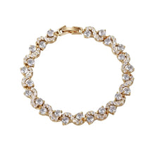 Bracelet Wave Tennis — Doré